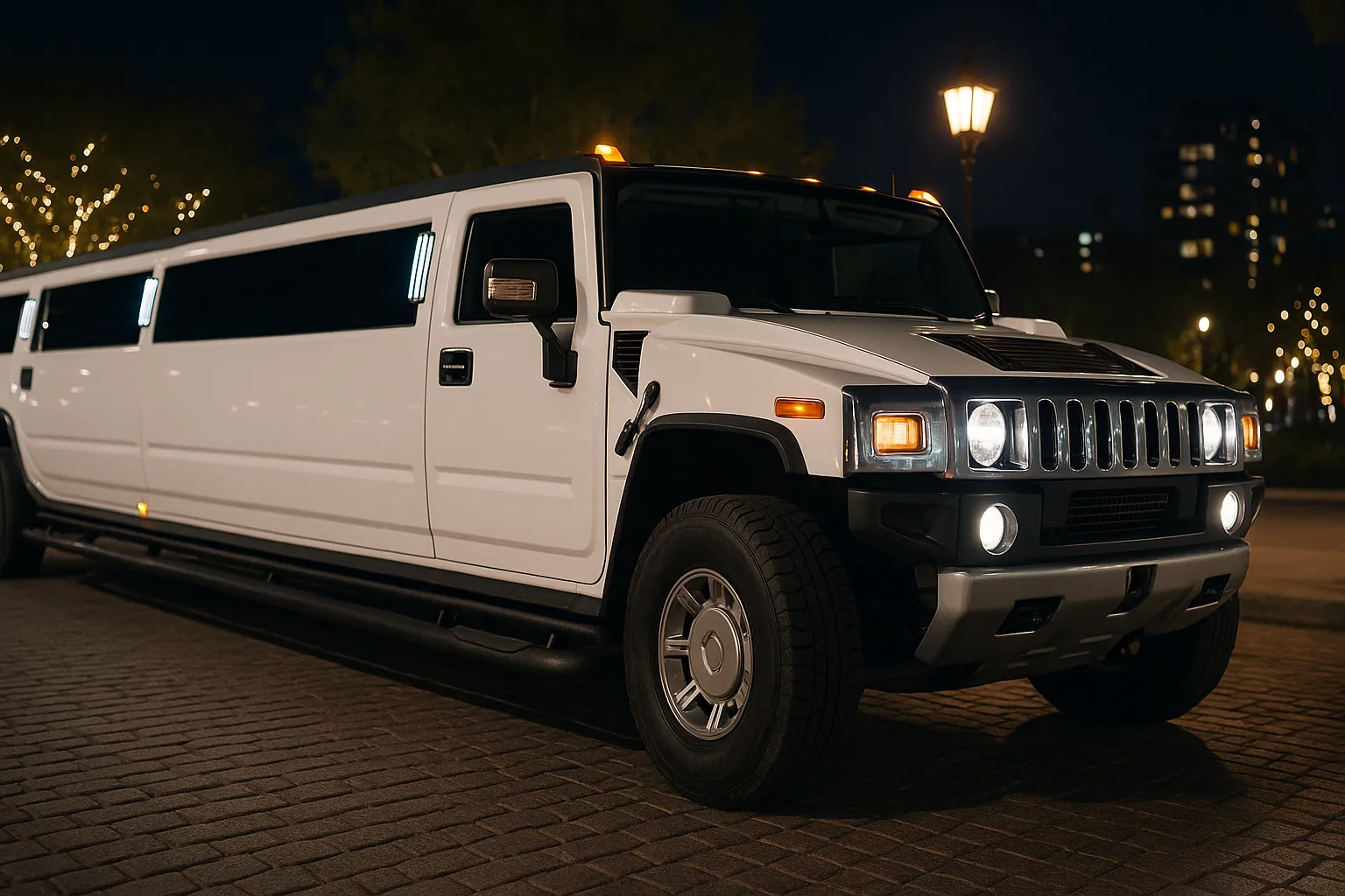 Alquila una limusina Hummer blanca para tu Hen Party en Mallorca Limusina blanca Hummer para despedidas de soltera en Mallorca